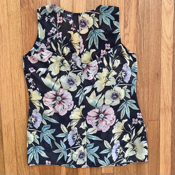 CAbi #3256 Osaka Ruffle Top, Small - Picture 6 of 9